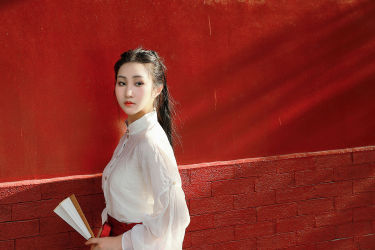 一念之间 中国风 古装 美人 模特 美女