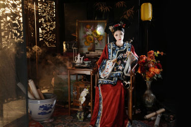 冷宫 女子 清汉女 古典 中国风 肖像