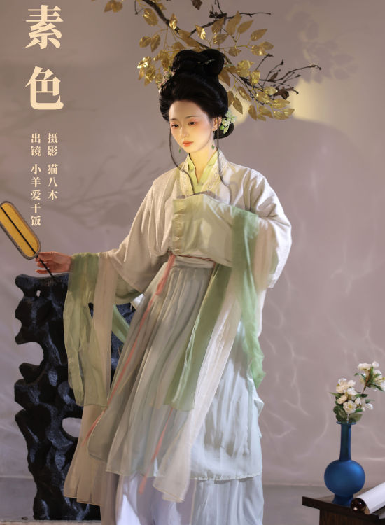 素色 古典 中国风 摄影 肖像 女人