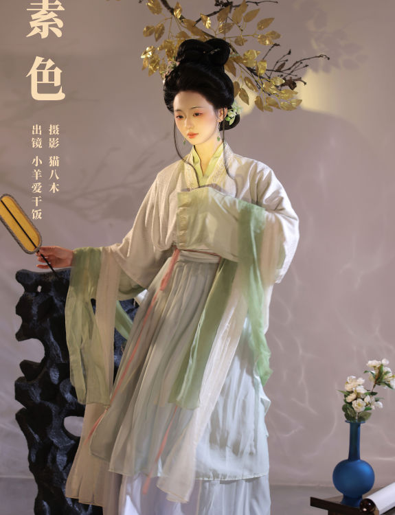 素色 古典 中国风 摄影 肖像 女人